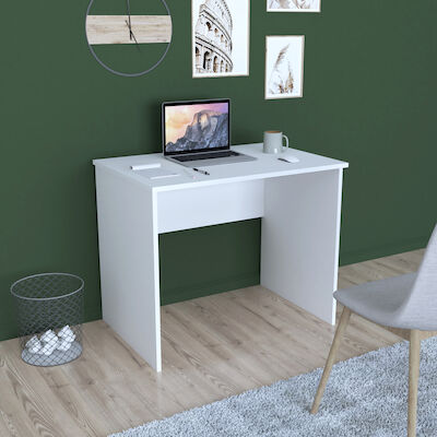 Vivano Vento työpöytä 90x60 cm valkoinen